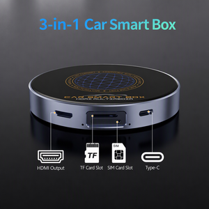 Boîtier AI sans fil CarPlay Android 13 pour voiture, adaptateur <span class=keywords><strong>TV</strong></span>, protection ESD, puce automobile, faible consommation, sans latence, sans crash, stable, garantie 1 an - Product Image 3
