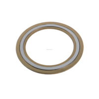 Joint d'étanchéité en spirale métallique/graphite haute pureté Wanmaotong, type de base, anneau intérieur/extérieur, excellente étanchéité, personnalisable 2,5-8 mm