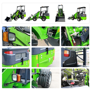 저렴한 미니 휠 로더 미니 프론트 엔드 로더 소형 전기 로더 가격 판매 - Product Image 3