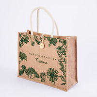 Sac en jute personnalisé avec impression sur mesure, support robuste, imperméable, avec lamination intérieure Tongcheng OZIS