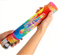 Canon à Confettis Portable, Poudre Colorée en Gros, Lanceur de Confettis pour Mariage, Spectacle Scénique, Carnaval, Célébration