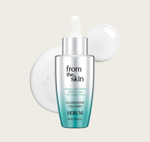 Sérum au Glutathion et au Collagène FROM THE SKIN, sérum coréen hautement concentré en antioxydants, raffermissant, hydratant et éclaircissant pour le visage. - Product Image 3