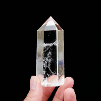 Vente en gros de tours de quartz clair naturel de haute qualité, 7-10 cm, pierre de guérison, Reiki, bricolage, pointe de cristal, obélisque énergétique, méditation