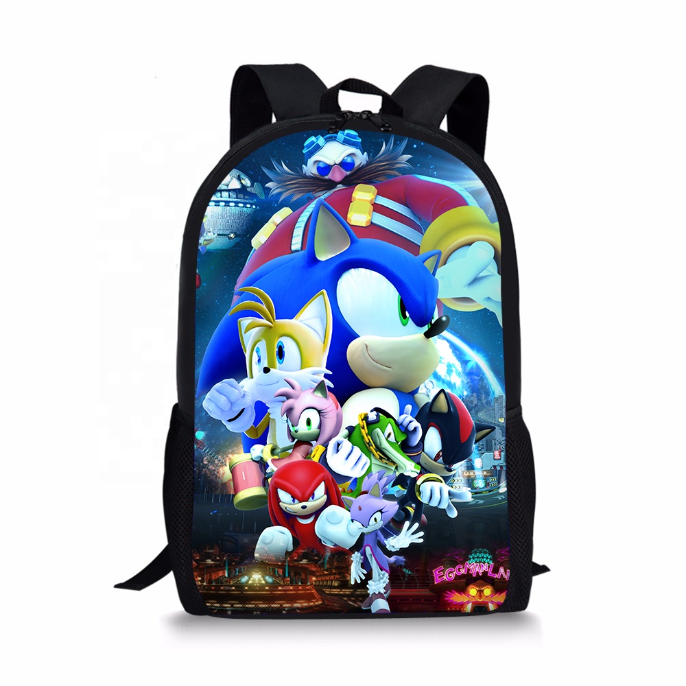 Amazon.com: Mochila pequeña Sonic Boom : Ropa, Zapatos y Joyería