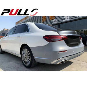 Accesorios de actualización de coche para Benz W213 2018-2020 cambio a estilo Maybach kit de carrocería parachoques rejilla <span class=keywords><strong>maletero</strong></span> auto lámparas tubos de <span class=keywords><strong>escape</strong></span> - Product Image 6