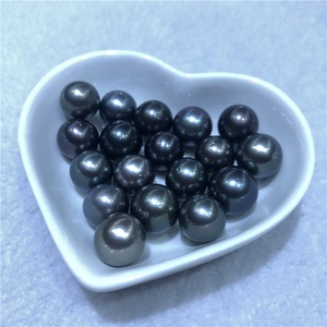 10-13mm 3A grado suelta perlas Tahitianas de mar Perla Negra tahitiana suelto para la fabricación de la joyería - Product Image 2