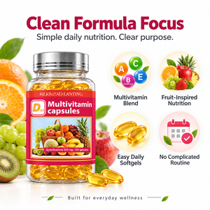 Cápsulas Multivitamínicas 500 Mg 100 Unidades con Vitamina D3, Refuerzo Inmunológico, Suplemento Diario Orgánico - Product Image 4