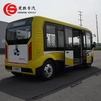 Vente chaude TENGLONG AUTO Minibus électrique 9-15 places, conduite à gauche, transmission automatique, norme Euro 6, moteur arrière, propulsion arrière