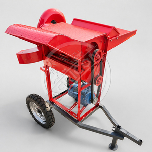 Machine à battre les céréales multifonctionnelle 200 kg/h 220 V, batteuse électrique pour riz, blé, soja, pois, usage agricole - Product Image 5
