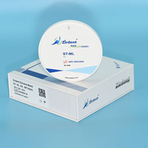 Fresatrice manuale laboratorio dentale sistema aperto 98/95/92 materiali di consumo odontoiatrici ST multistrato blocchi di <span class=keywords><strong>Zirconia</strong></span> dentale - Product Image 3