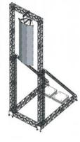 Line array stand truss line array truss rigging truss torre de elevación