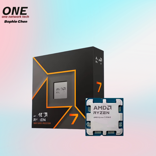 Hot Selling New Original CPU R7 9850X3D R7 9800X3D R7 9700X R7 9700 8-Core 3.8 GHz Socket AM5 Desktop Gaming Processor