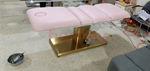 HOCHEYMED elektrik 3 motorlar yüz sandalye Modern tasarım güzellik yatağı masaj vücut tedavisi için opsiyonel renk - Product Image 6