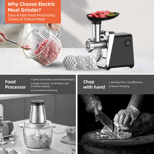 Molinillo de Carne Eléctrico de Acero Inoxidable, Máquina para Hacer Salchichas - Product Image 3