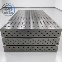 Plateforme de soudage flexible 3D sur mesure pour le soudage d'objets en alliage d'aluminium, établi de soudage industriel