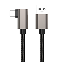 Câble USB a vers type C à 90 degrés de conception personnalisée, ligne de données USB 3.0 haute vitesse pour casque VR, câble VR USB-C durable