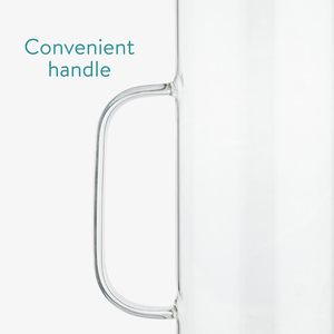 Thiết Kế Mới Nhà Bếp Lưu Trữ Cao Spaghetti Lọ Thủy Tinh Mì Ống Mì Lưu Trữ <span class=keywords><strong>Container</strong></span> Với Xử Lý - Product Image 5