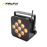 Projecteur LED PAR sans fil DMX 9x18W RGBWA+UV à batterie pour événements de mariage et scènes