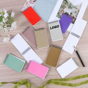 Mini Libreta Espiral Personalizada con Logotipo, Tamaño A7, Bloc de Notas de Bolsillo Colorido, Impresión Serigráfica, para Estudiantes, Regalos Promocionales - Product Image 1