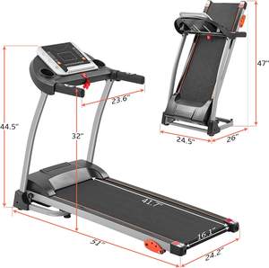 Esteira Ergométrica Lijiujia Clássica Popular e Barata para Uso Doméstico com Motor de 1.5hp - Product Image 6