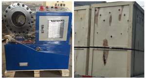 Mesin Crimping Selang Hidrolik Tekanan Tinggi HOYITE DX-68 Bermesin Pompa & Motor, 10 Set Dies, Mudah Dioperasikan, Efisiensi Tinggi - Product Image 4