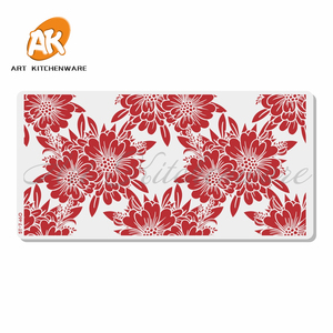 Plantillas de Plástico para Pasteles con Diseño de Margarita AK, Plantilla de Pintura Mural Cortada con Láser, Tamiz de Azúcar PET, Plantilla para Galletas, Herramientas para Fondant y Pasteles - Product Image 6