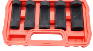 CLAUTOOL 12 POINT Suspension Strut <strong>Socket</strong> Tool 6pcs 1/2 Drive Strut Nut <strong>Socket</strong> 16mm <strong>18mm</strong> 19mm 21mm 22mm 24mm for Hex Wrench 6496 - Product Image 4