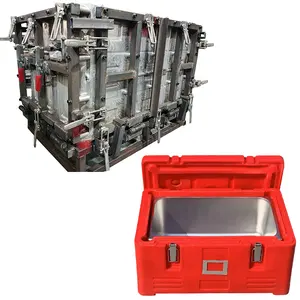 定制大容量冰鱼桶模具冷却器箱绝缘模具鱼储物箱容器模具