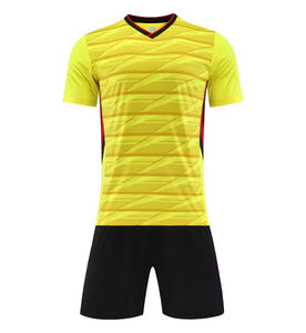 Günstige volle Sublimation benutzer definierte schnell trocknen Team Fußball Trikot Sport uniformen Fußball Uniformen tragen Trainings anzug Kit für Herren Jungen - Product Image 4