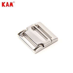 Hebilla de metal ajustable personalizada para bolsos y cinturón - Product Image 1