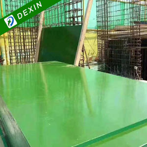 Les matériaux de construction Offre Spéciale de PVC 4*8 pi le film vert de pp ont fait face au contreplaqué pour la construction - Product Image 6