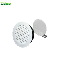 Grille de ventilation en plastique à persiennes, murale ou de plafond, avec filtre anti-insectes, style industriel victorien, pour extérieur, salle de bain et cuisine