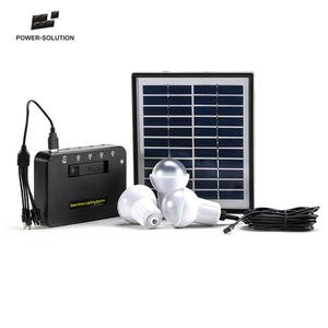 Kit de Bombillas LED Solares para Iluminación del Hogar en Pueblos Aislados - Product Image 1