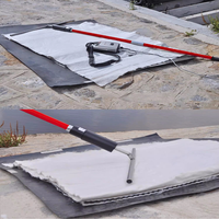 Détecteur de géomembrane à affichage numérique, testeur d'étincelles haute tension KODIN-7DJ 50KV, portable, fonctionnant sur batterie, pour composites HDPE/LDPE