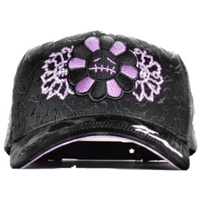 Casquettes OEM personnalisées avec strass, collection anniversaire, noires, 5 panneaux, style baseball, sportives, 100% coton, ajustables - Product Image 2
