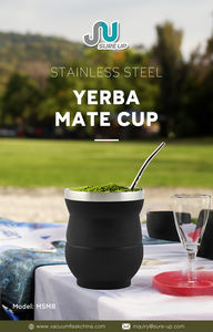 Elegante <span class=keywords><strong>Yerba</strong></span> <span class=keywords><strong>Mate</strong></span> Cup Anti Scaldin Aislamiento térmico de doble pared Bombilla Para <span class=keywords><strong>Mate</strong></span> Argentina - Product Image 3