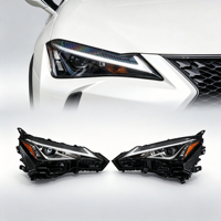 Ensemble de phares LED pour Lexus UX200 UX260 UX300 2019-2025, base OEM, DRL LED, lentille de projecteur unique, pièces de rechange pour phares