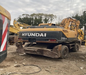 Excavadoras de Ruedas Usadas en Venta, Hyundai 210 de Alta Potencia, Excavadora Grande de 21 Toneladas, Adecuada para Minería - Product Image 3