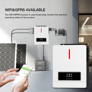 <span class=keywords><strong>Inverter</strong></span> Off-<span class=keywords><strong>Grid</strong></span> 5500P 48V 5.5KW con Uscita 220VAC Monofase e Trifase in Parallelo + Modulo WiFi - Product Image 2