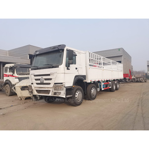 Camión de Carga HOWO 8*4 Usado, Camión de Transporte Comercial de Alta Capacidad con Barandas, Camiones de Trabajo Pesado en Venta - Product Image 5