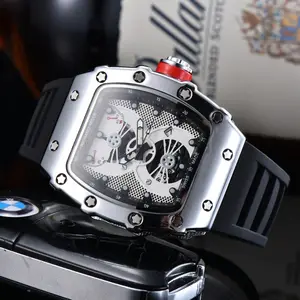 Gepersonaliseerde 2023 Kunstmatige Heren Polshorloge Goedkope Montre Homme Nieuwe Mannen Richard Luxe Mannen Automatisch Geven Migly Autoriteit Horloge