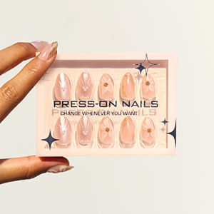 Prensa de flores 3D para uñas, prensa de uñas flash para uñas de almendra, taladro de uñas, uñas acrílicas, arte de uñas, Uñas postizas con pegamento, suministro de belleza - Product Image 5