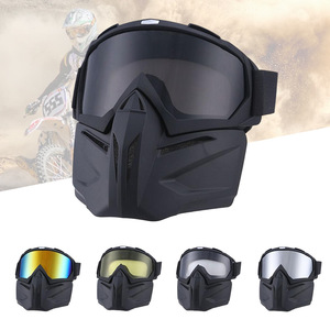 Vente en gros de lunettes de course de <span class=keywords><strong>motocross</strong></span> en stock avec <span class=keywords><strong>masque</strong></span> coupe-vent lunettes de protection pour moto d'équitation en plein air avec cadre en PC - Product Image 2