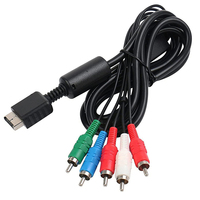 Câble vidéo-audio RCA AV composant HD 1.8M 6FT pour SONY Playstation 2 3 PS2 PS3 jeu mince HDTV Audio vidéo 5 ligne de cordon RCA