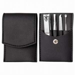 Ensemble de manucure et pédicure miniature HQ Mixed Proc Discount 5 en 1 en acier inoxydable, coupe-ongles portable, sac, ensemble cadeau promotionnel - Product Image 2