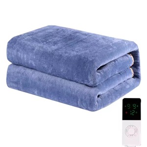 Dericsson Adjustable <b>Thermostat</b> Electric Blanket with Heating Wire Single/Double <b>Control</b> Suede Warm 2-Year Warranty - Product Image 1