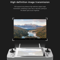 Télécommande Skydroid G20 avec processeur 6nm 2.4GHz /5.8GHz double bande 7 pouces affichage haute définition 30KM Transmission d'image