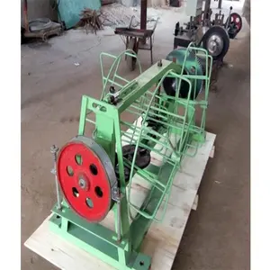 Automatic Barbed Wire Making /Gill Net Machine Twisted Double Strand Razor Wire Machinery Automatic Barbed Wire Making Machine