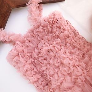 Abito Tutu <span class=keywords><strong>per</strong></span> Bambine, Abbigliamento Boutique all'Ingrosso, Vestito da Festa <span class=keywords><strong>per</strong></span> Bambine con Morbido Tulle e Volant <span class=keywords><strong>per</strong></span> Danza - Product Image 2