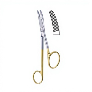 TC GILLIES 440c Porte-aiguille dentaire manuel réutilisable en acier inoxydable, ensemble de forceps chirurgicaux CE, par Grip Surgical Classe II - Product Image 1